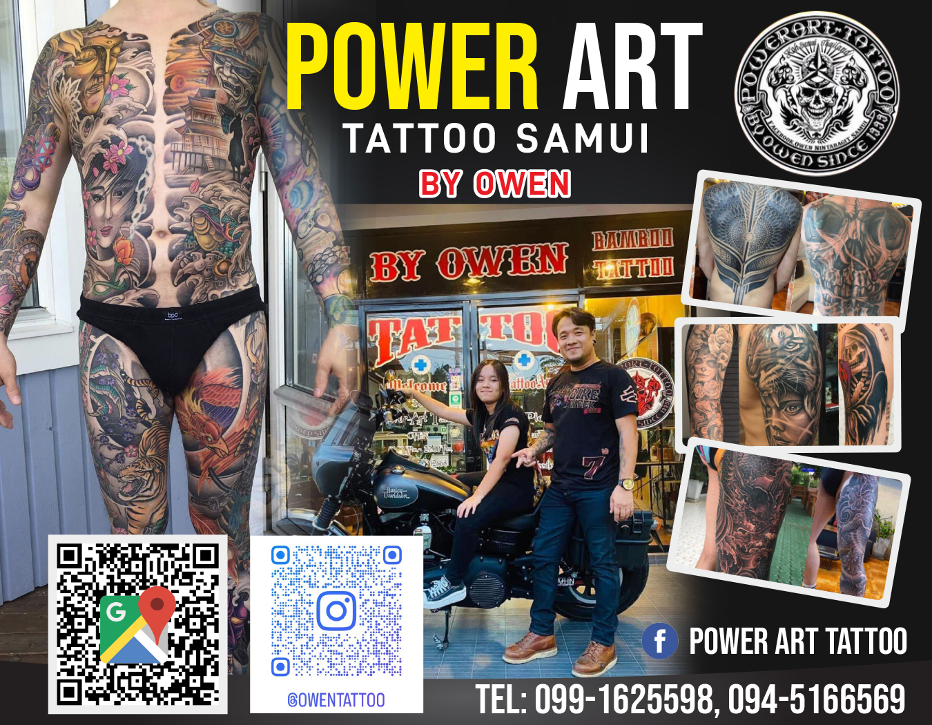 Power Art Tattoo Samui